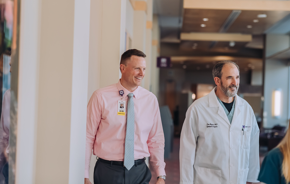 CEO Kevin DeRonde and Chief Medical Officer and General Surgeon Dr Breon