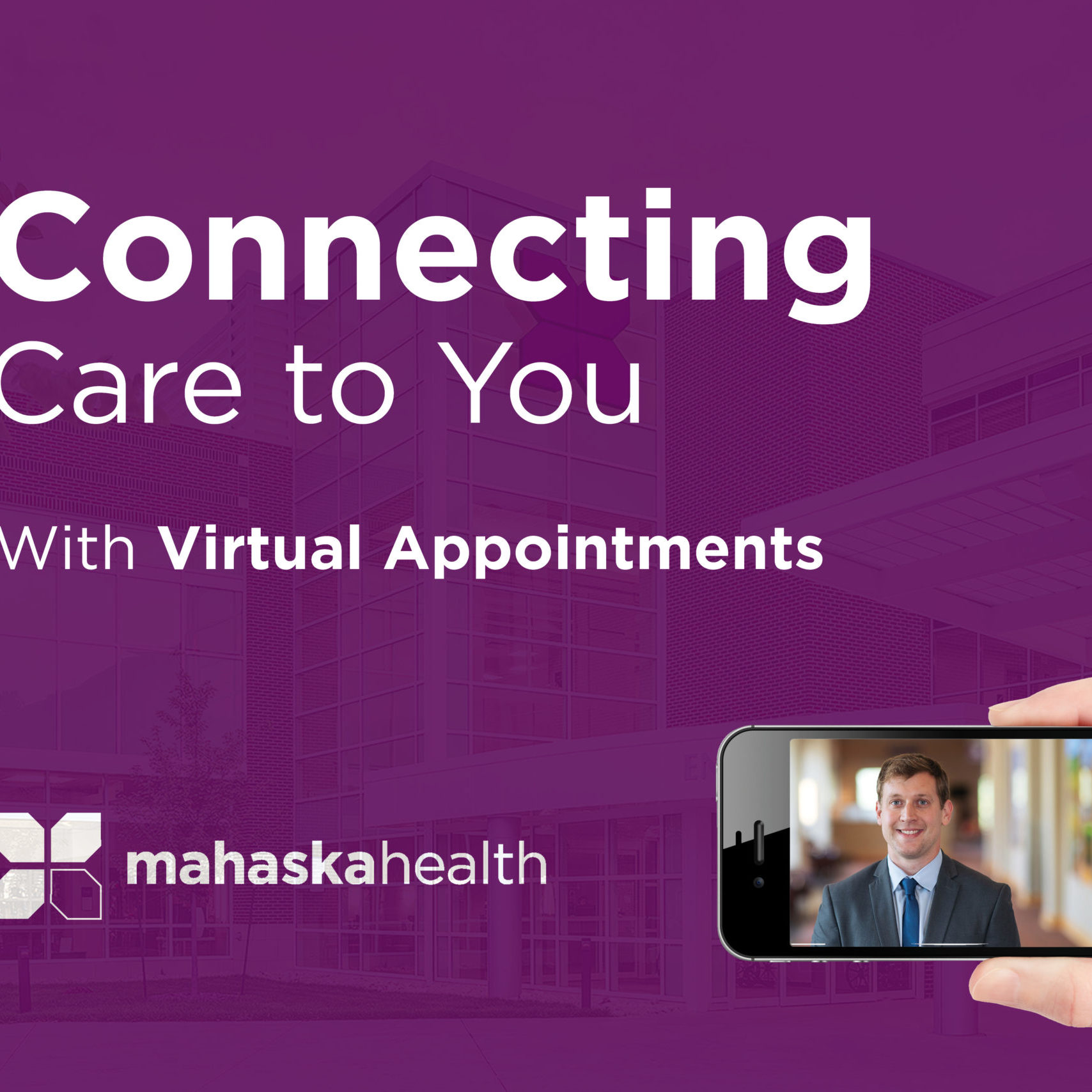 Virtual appointments banner