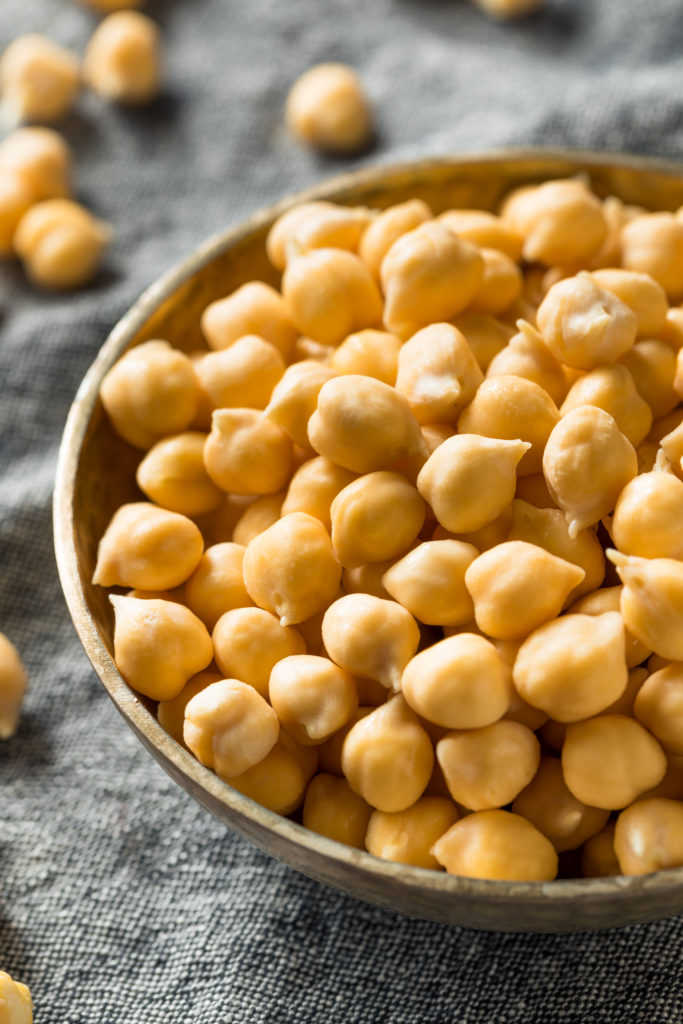 Raw Organic Garbanzo Bean Chickpeas Roasted Chickpeas 1