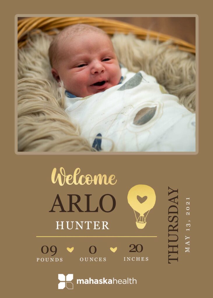 Welcome Arlo Hunter! 6