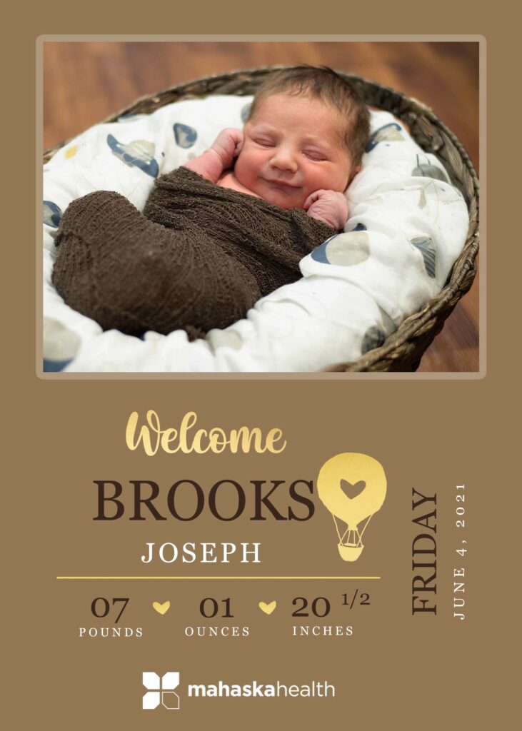 Welcome Brooks Joseph! 6