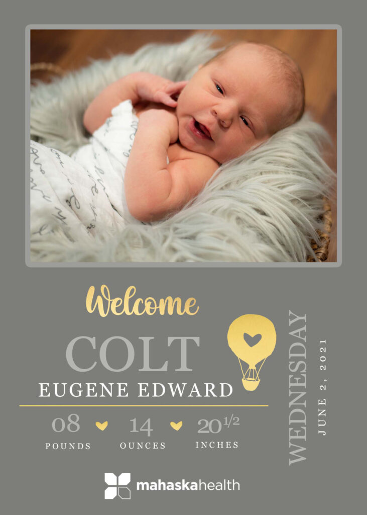 Welcome Colt Eugene Edward! 6