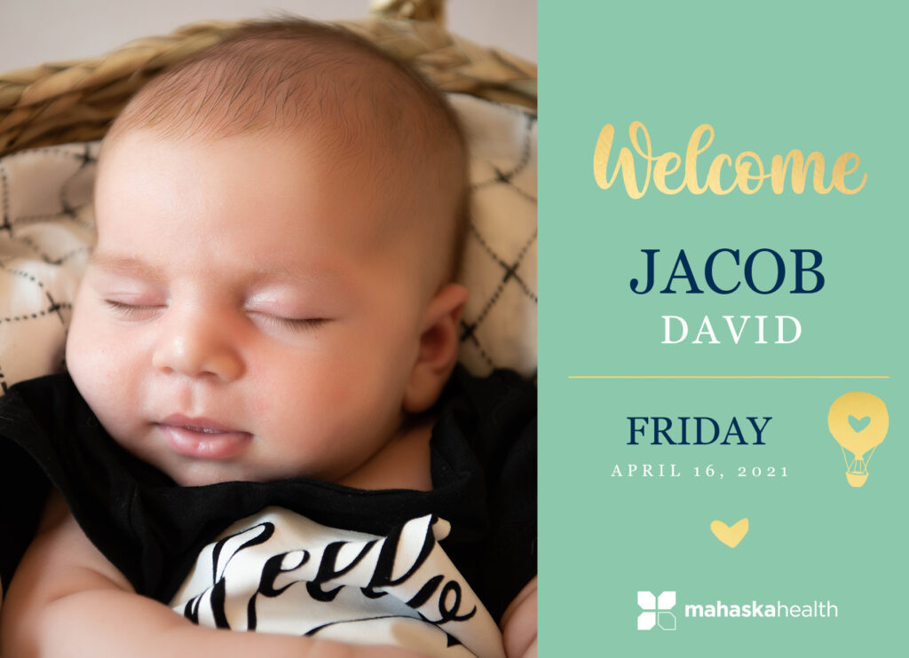 Welcome Jacob David! 6