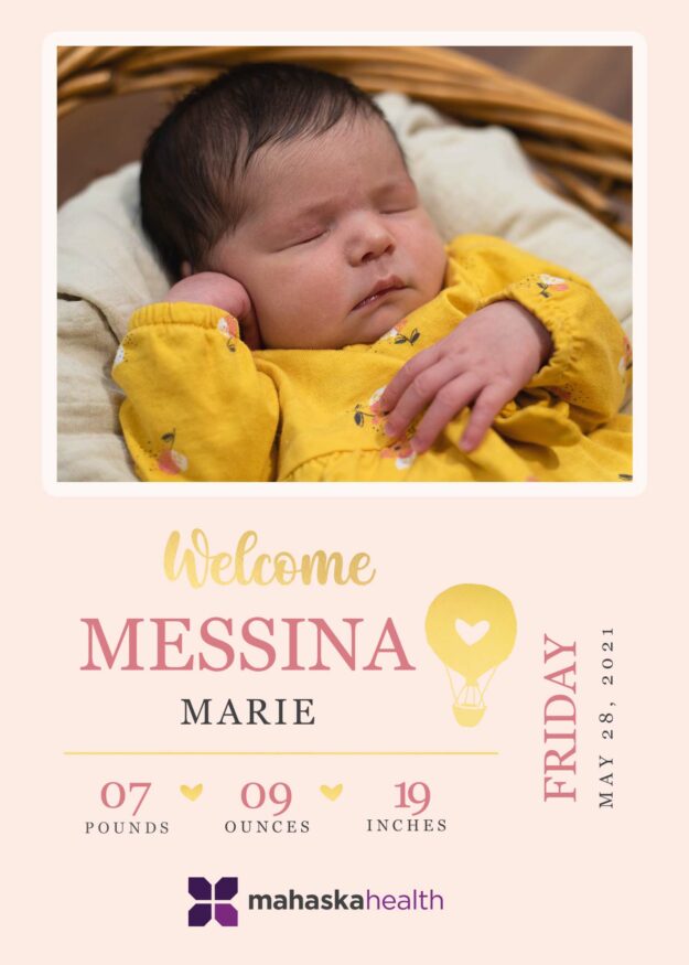 Messina Marie announcement
