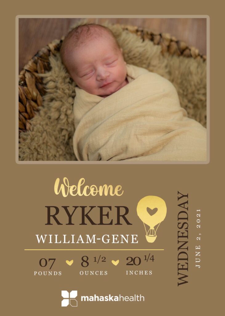 Welcome Ryker William-Gene! 6