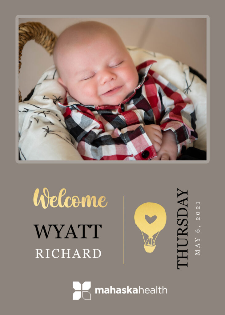 Welcome Wyatt Richard! 6