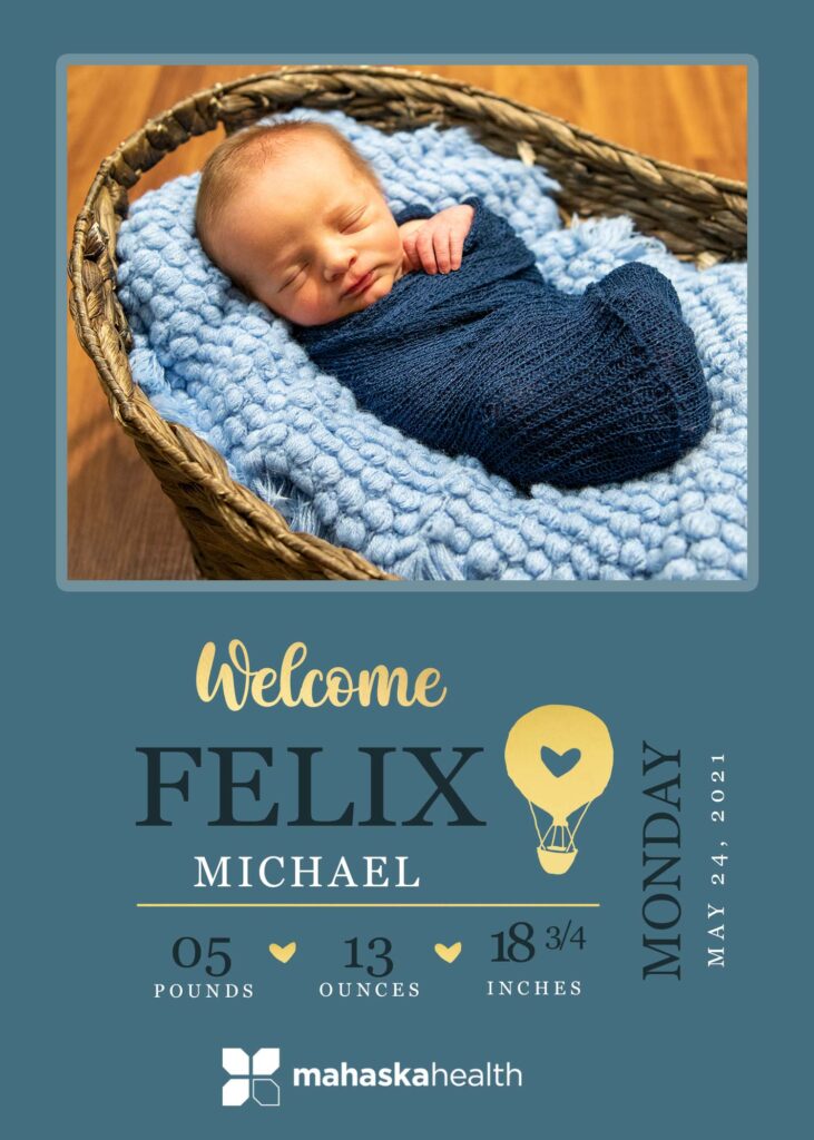 Welcome Felix Michael! 6