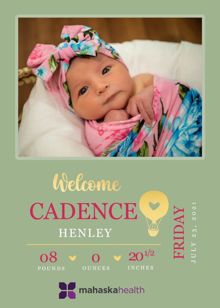 Welcome Cadence Henley! 6