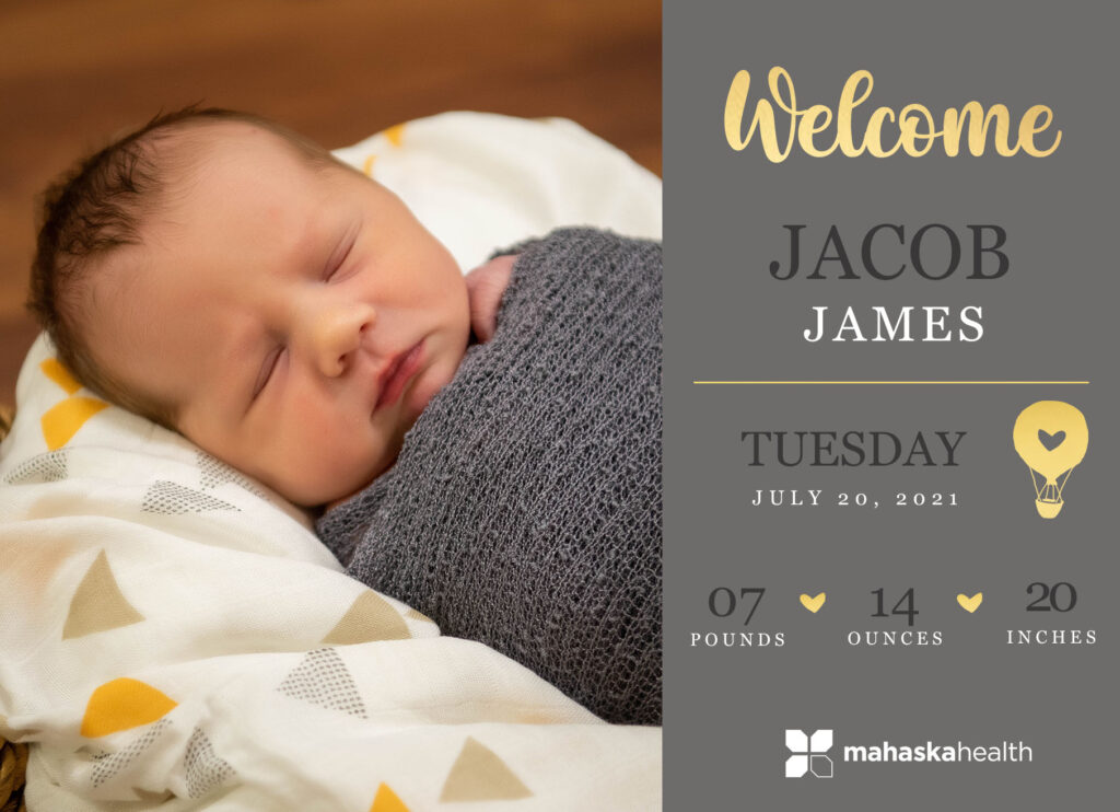 Welcome Jacob James! 6