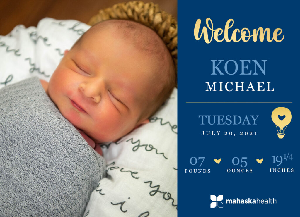 Welcome Koen Michael! 6