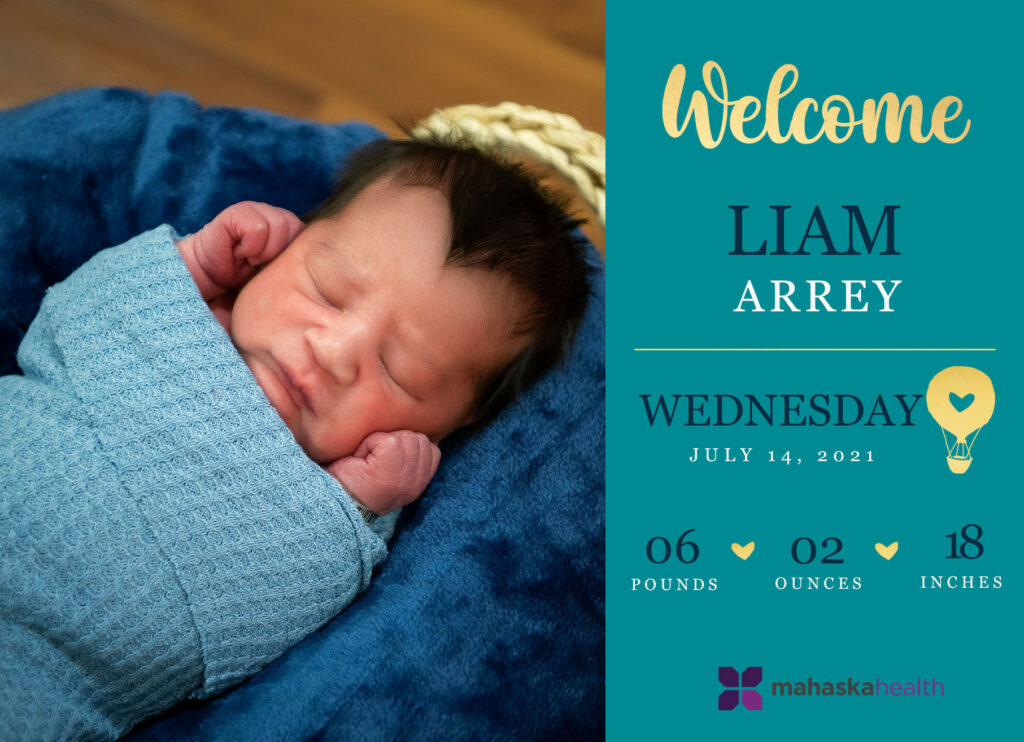 Welcome Liam Arrey! 6