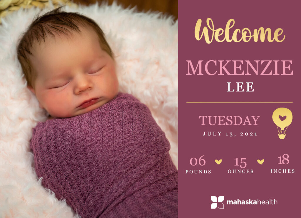 Welcome McKenzie Lee! 6