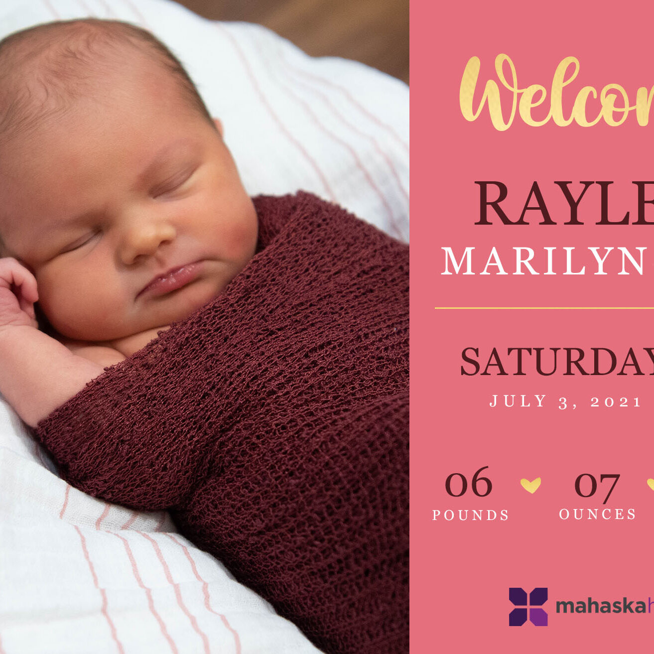 Welcome RAYLEN MARILYN LEE