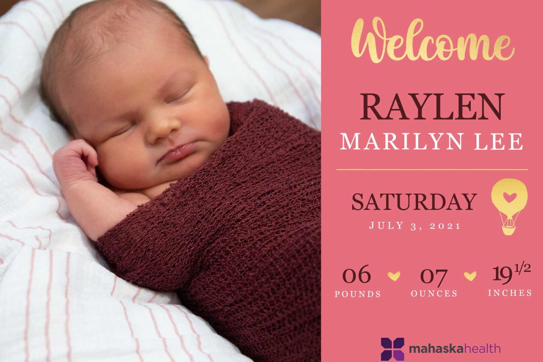 Welcome RAYLEN MARILYN LEE