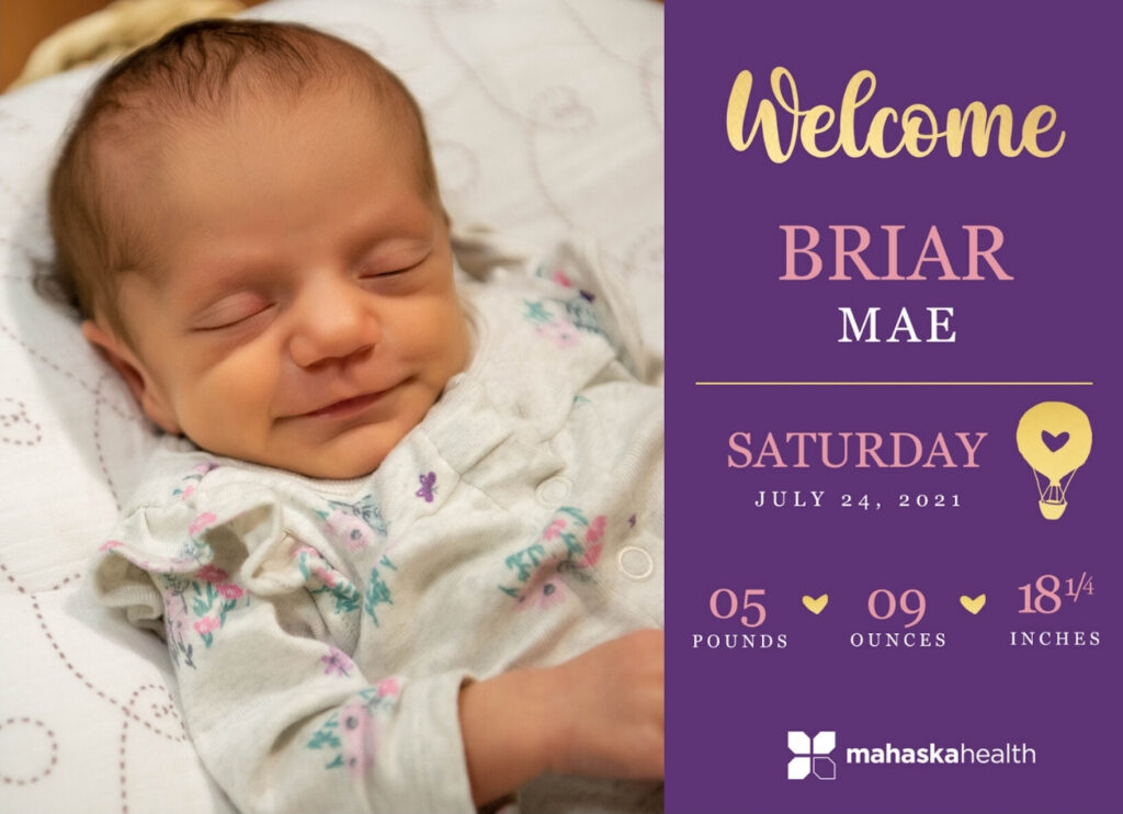 Welcome Briar Mae! 6