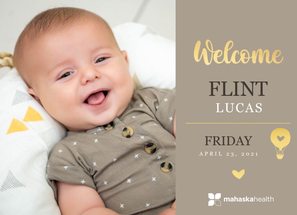 Welcome Flint Lucas! 6