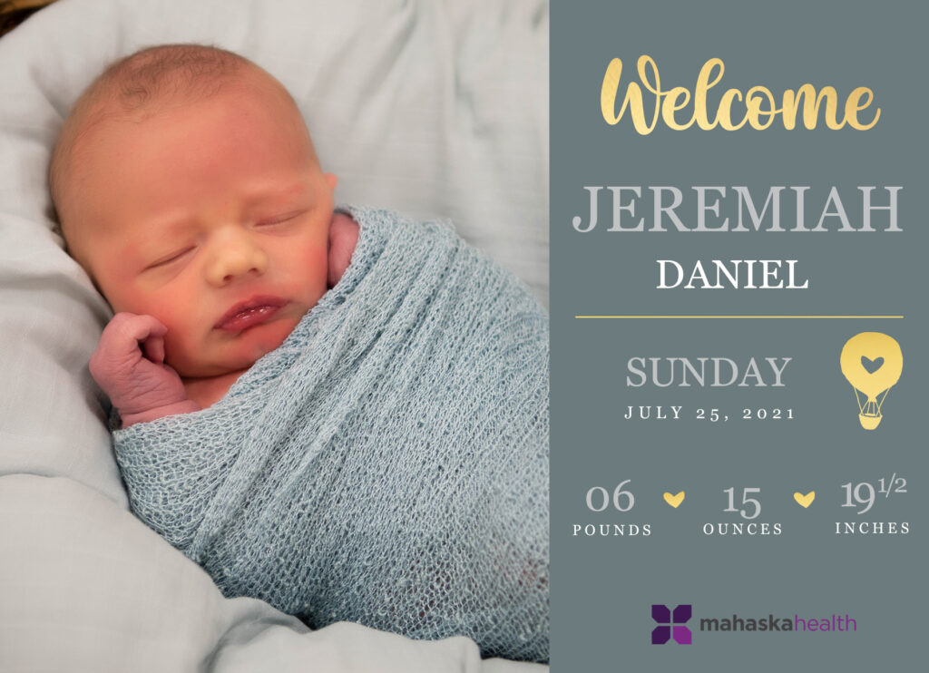 Welcome Jeremiah Daniel! 6