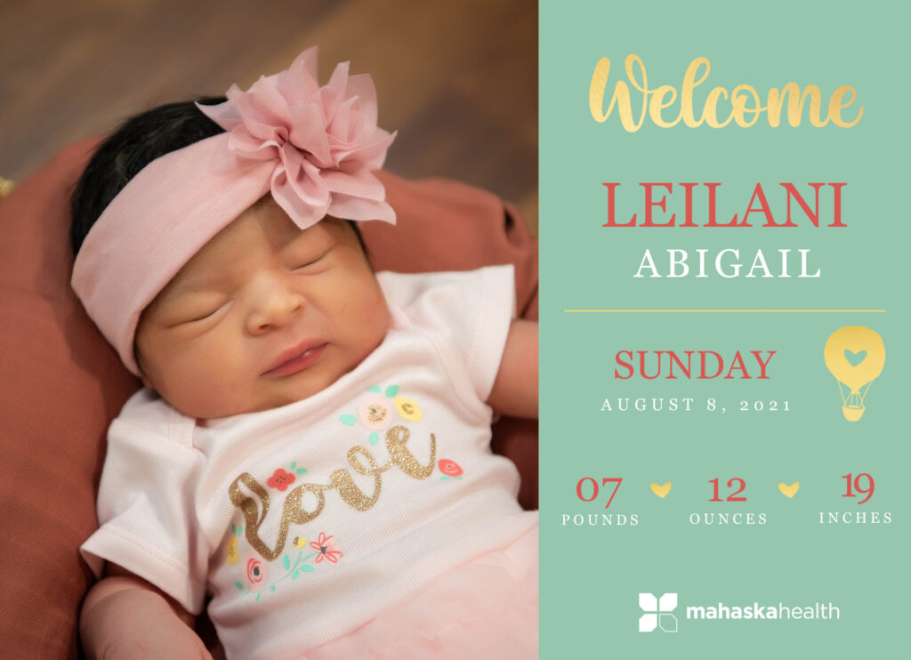 Welcome Leilani Abigail! 6