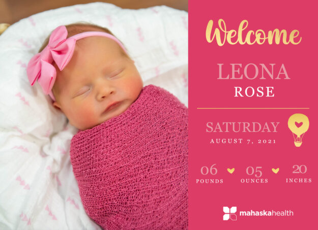 LEONA-ROSE Saturday August 7th