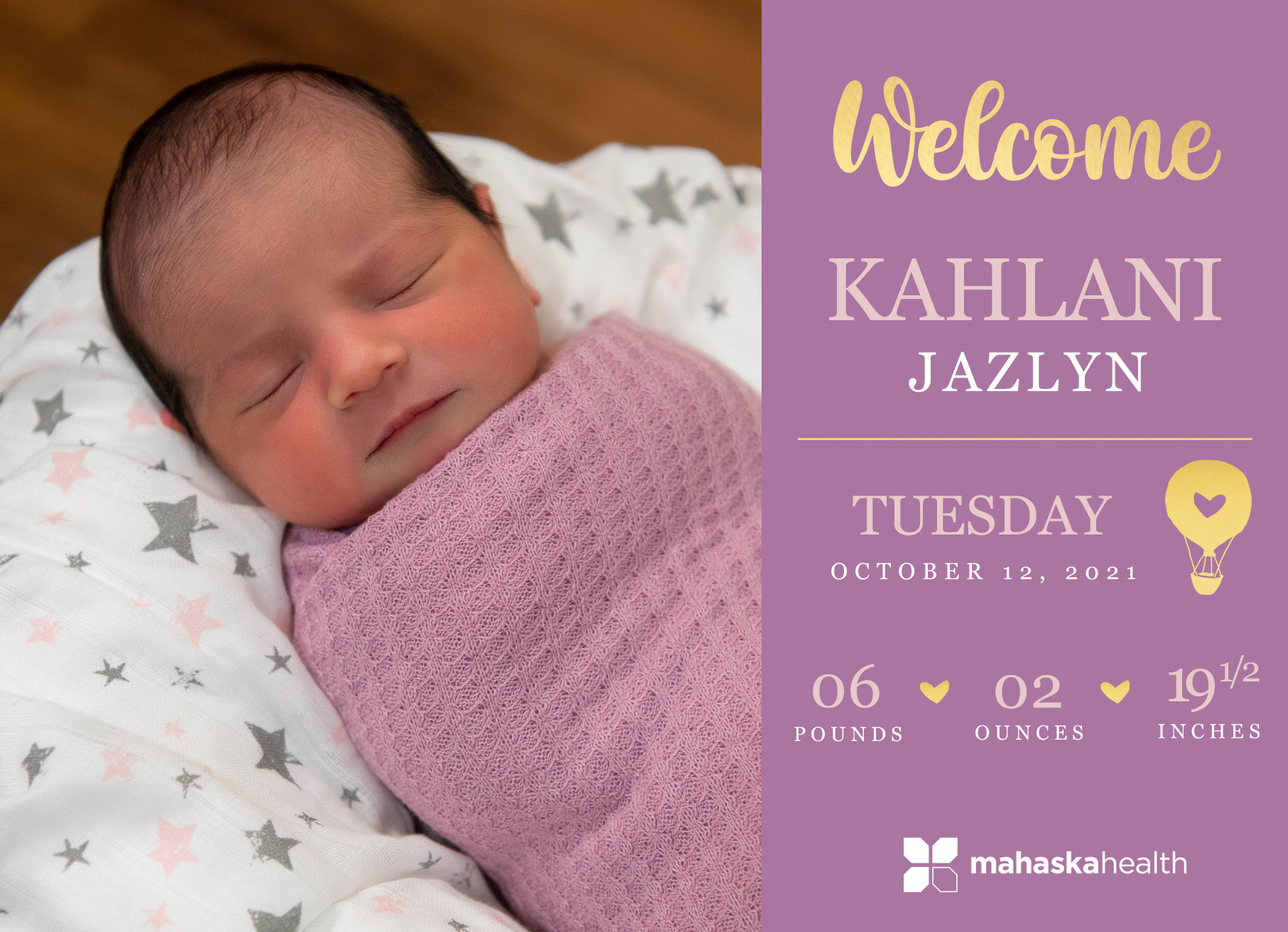 Welcome Kahlani Jazlyn! 6