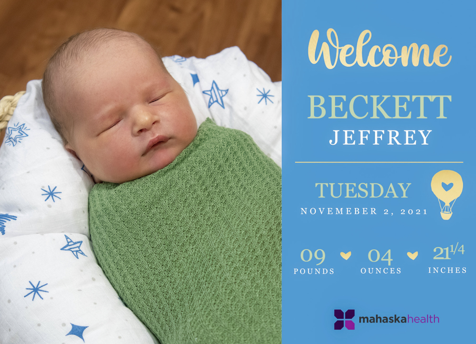 Welcome Beckett Jeffrey! 6