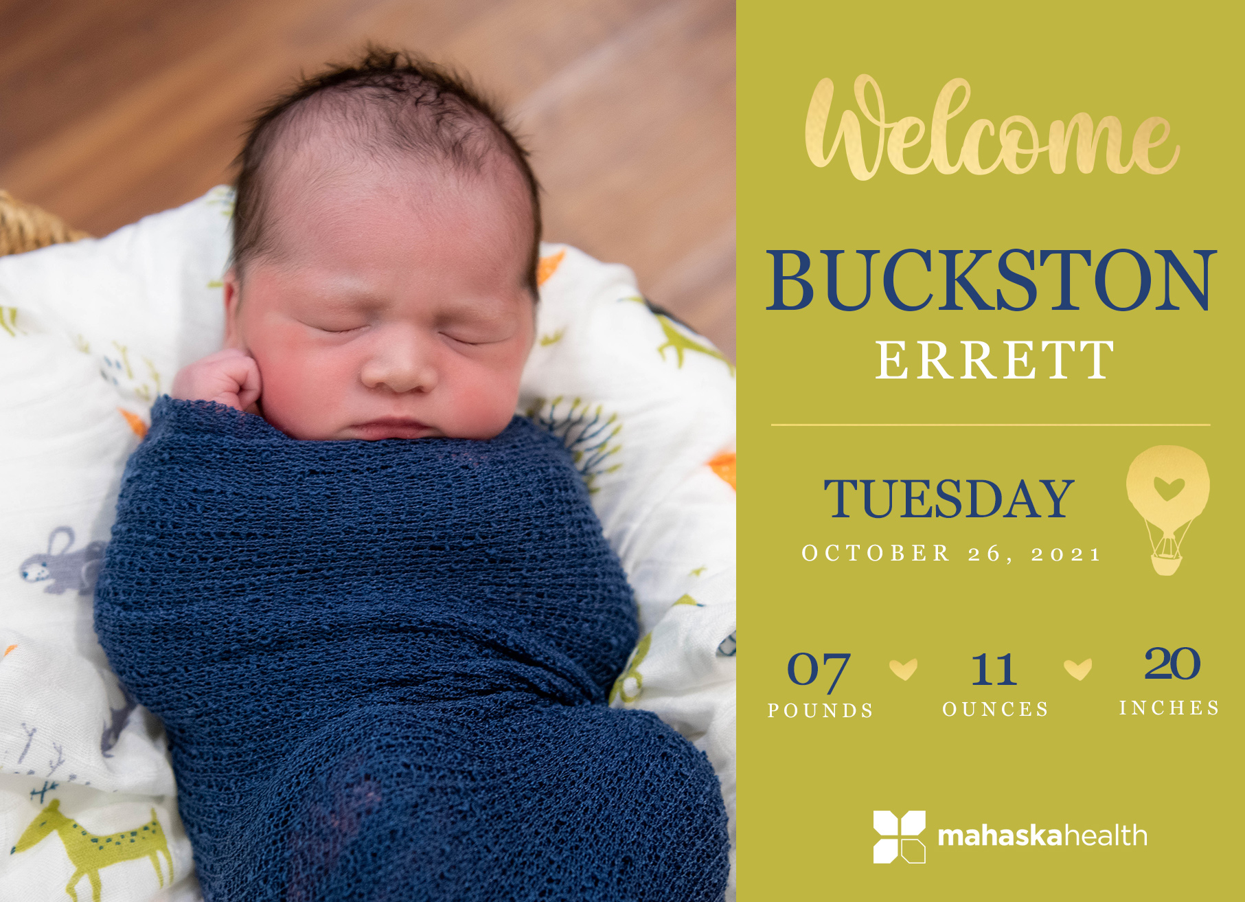 Welcome Buckston-Errett! 6