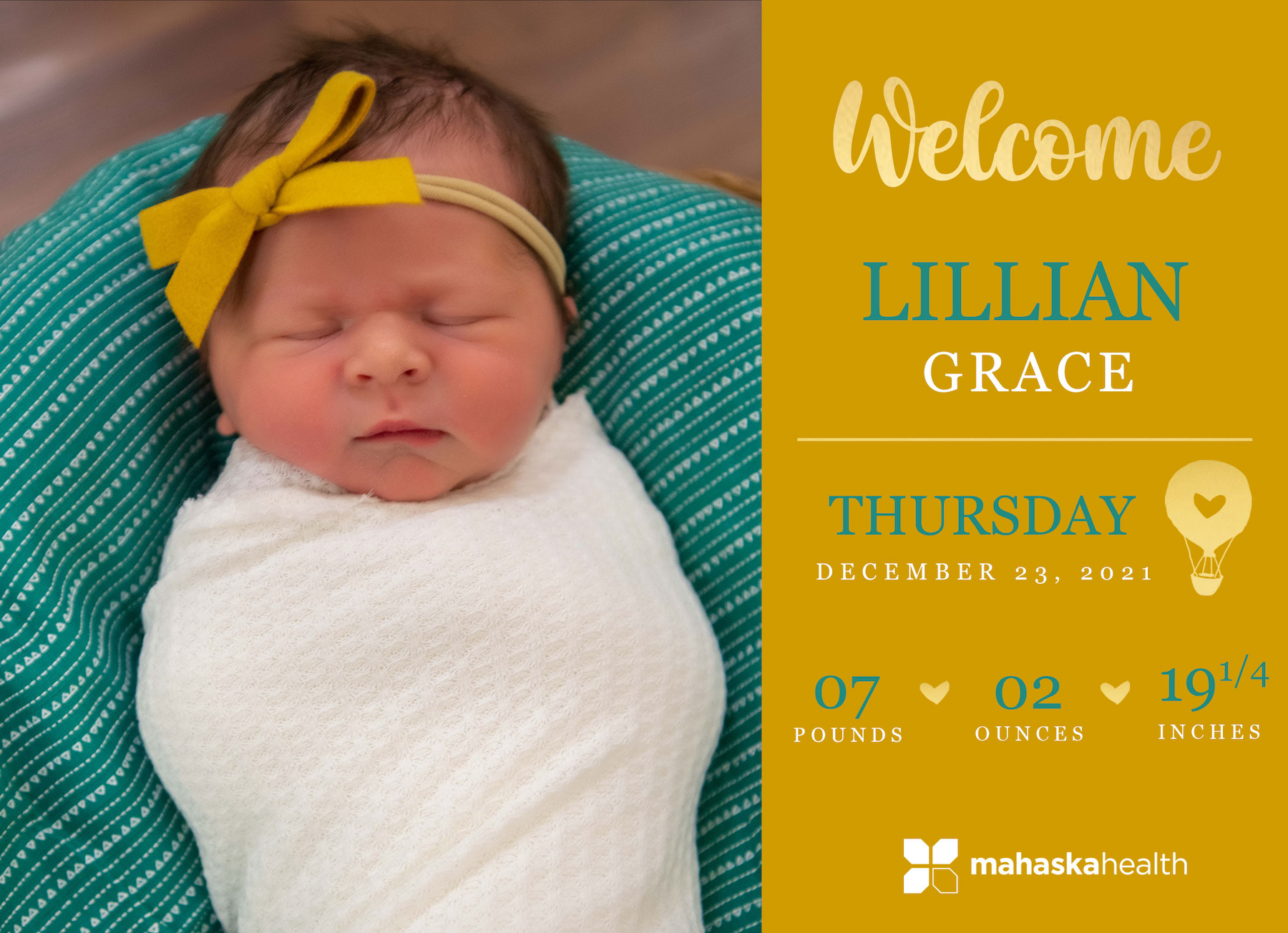 Welcome Lillian Grace! 6