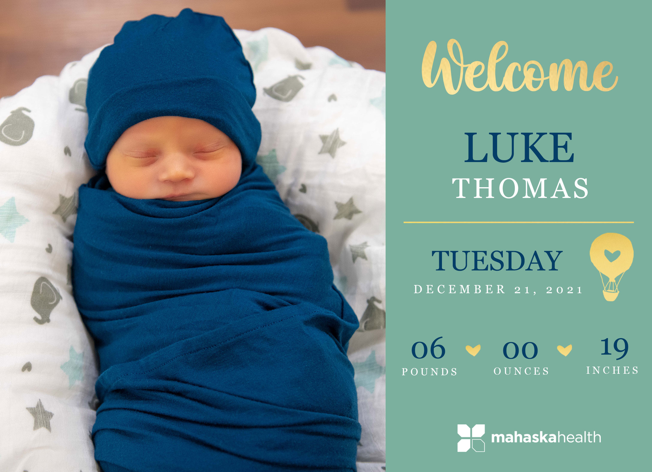 Welcome Luke Thomas! 6