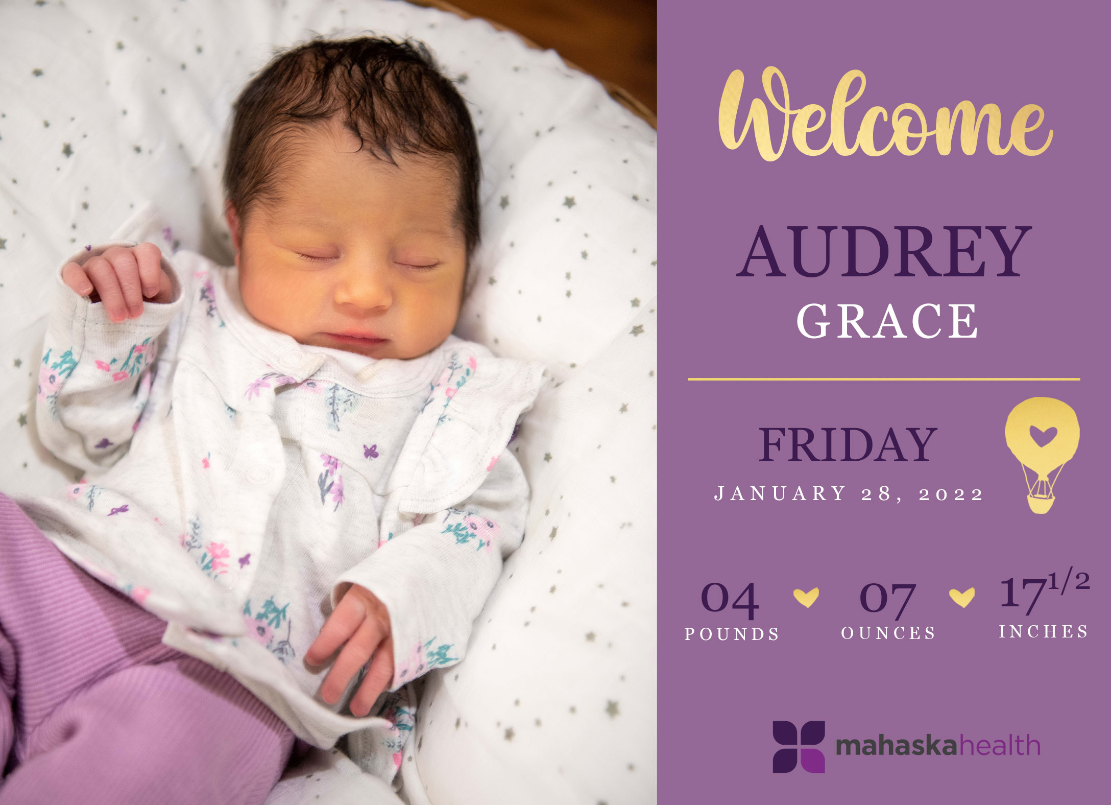 Welcome Audrey Grace! 6