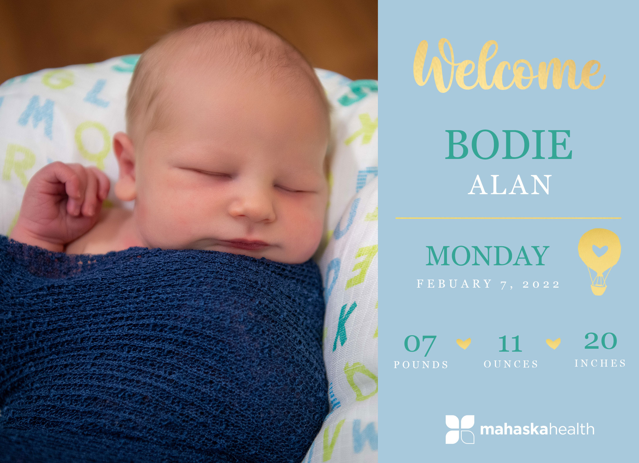 Welcome Bodie Alan! 6