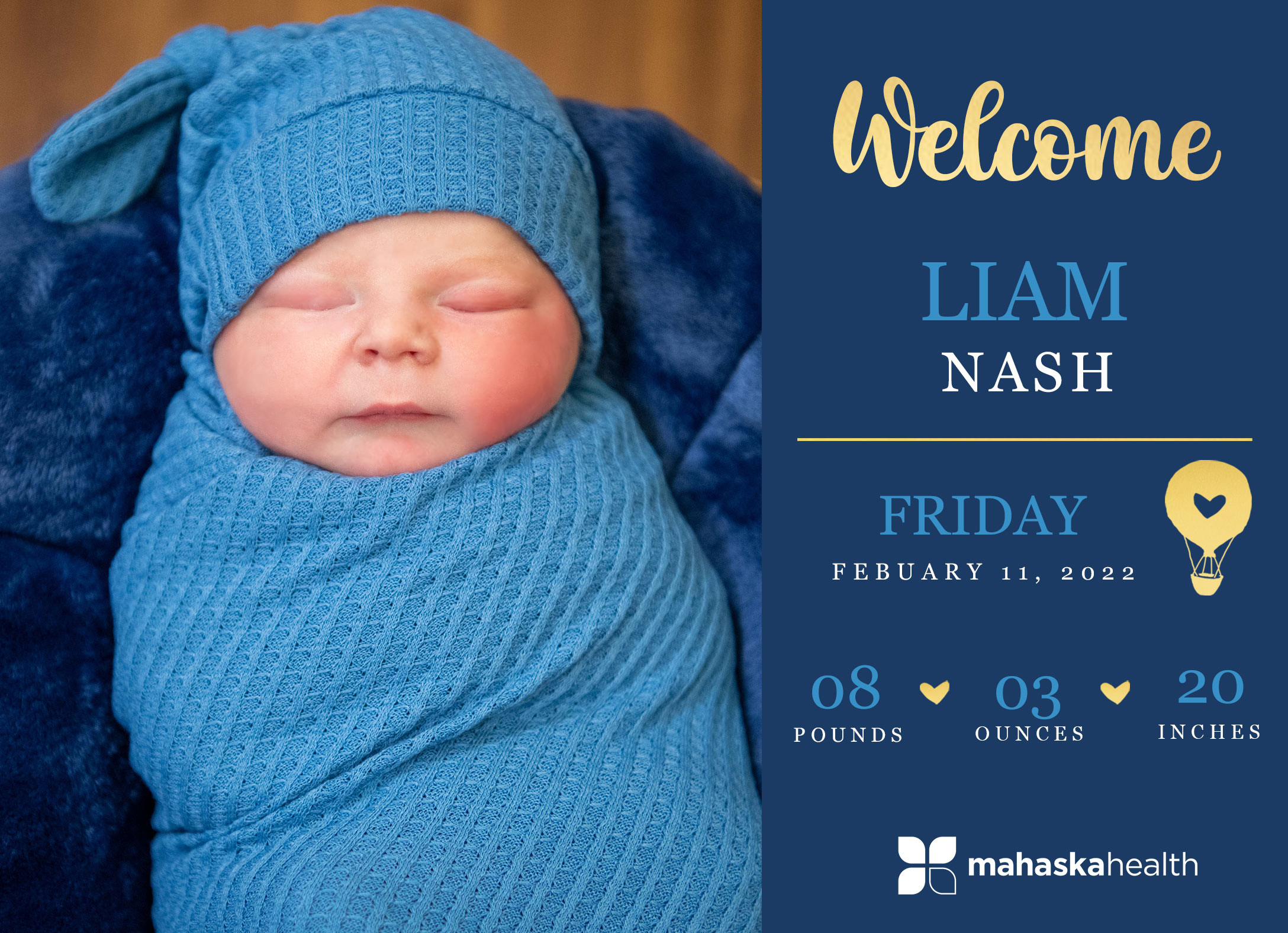 Welcome Liam Nash! 6