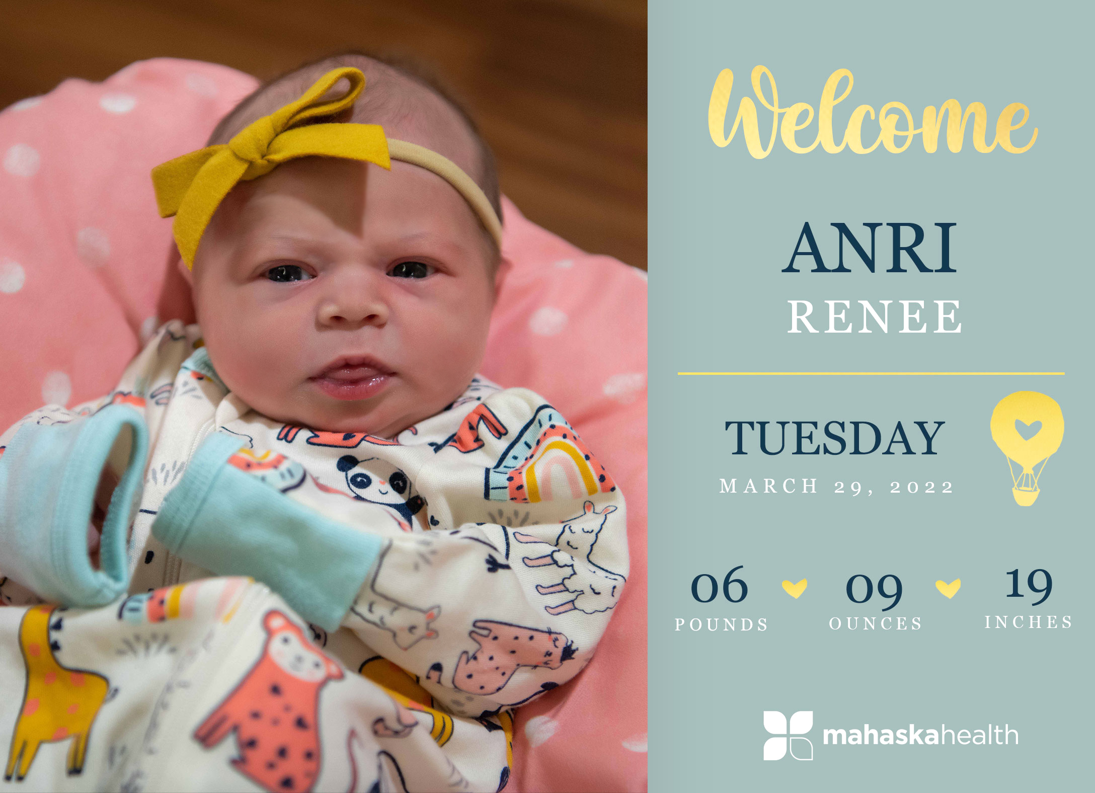 Welcome Anri Renee! 6