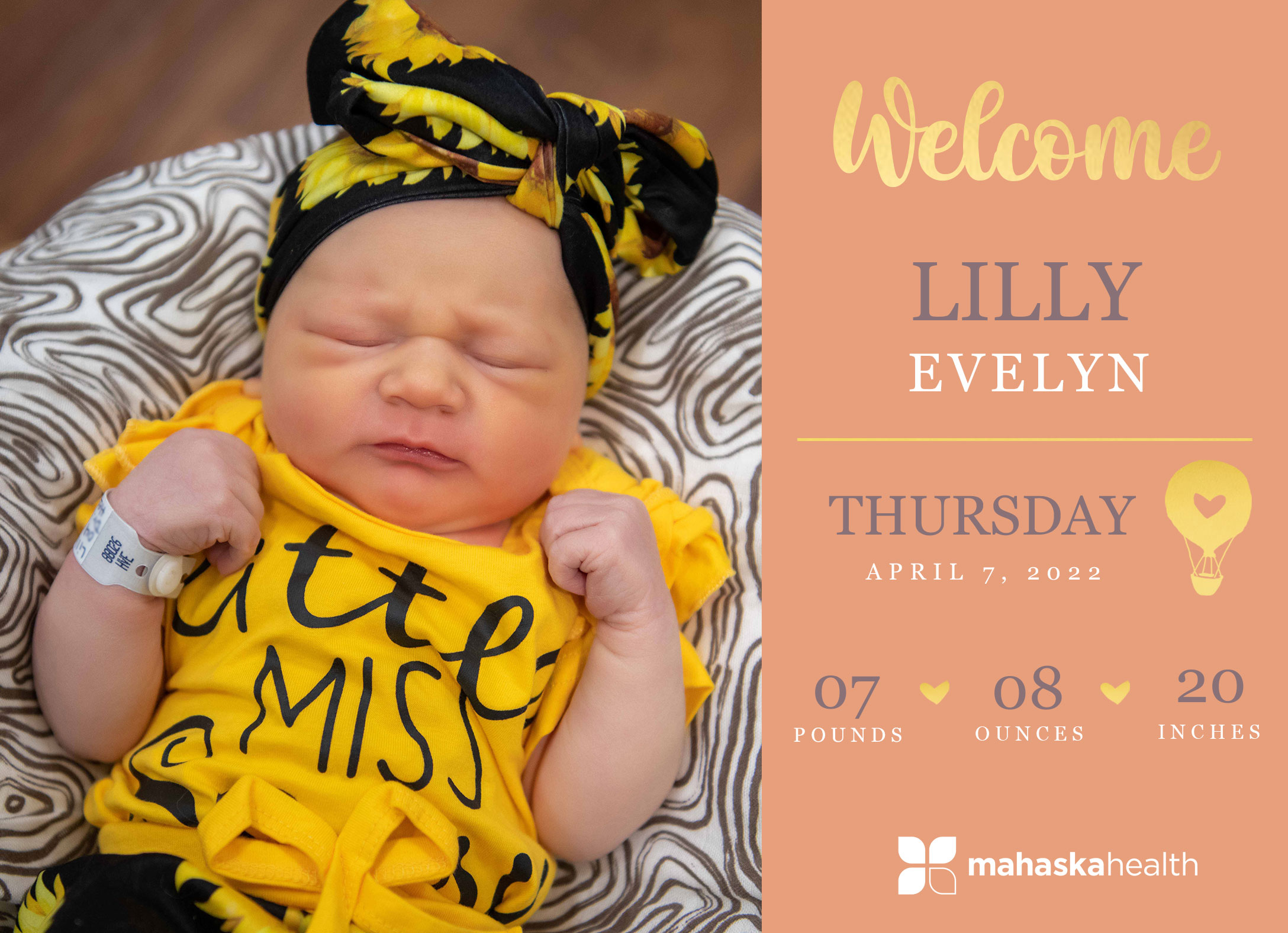 Welcome Lilly Evelyn! 6