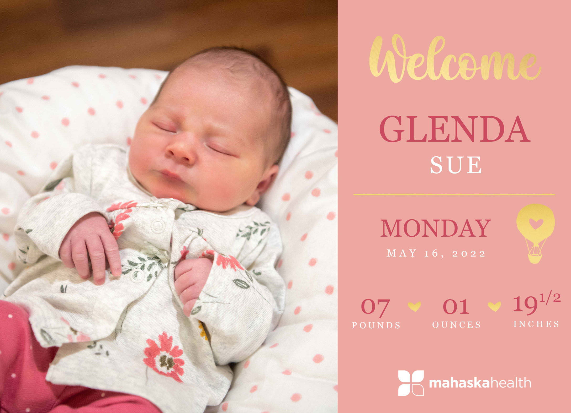 Welcome Glenda Sue! 6