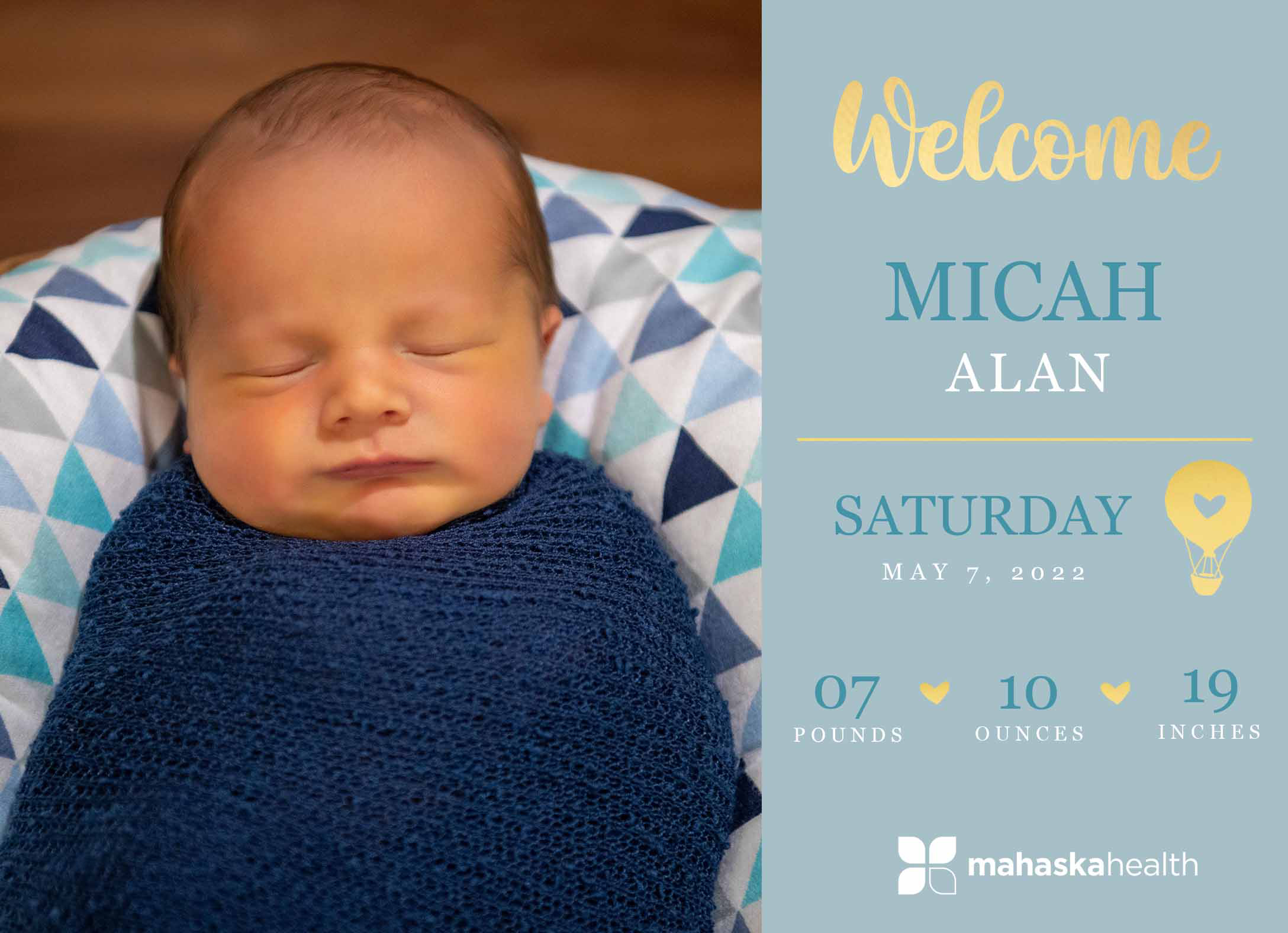 Welcome Micah Alan! 6