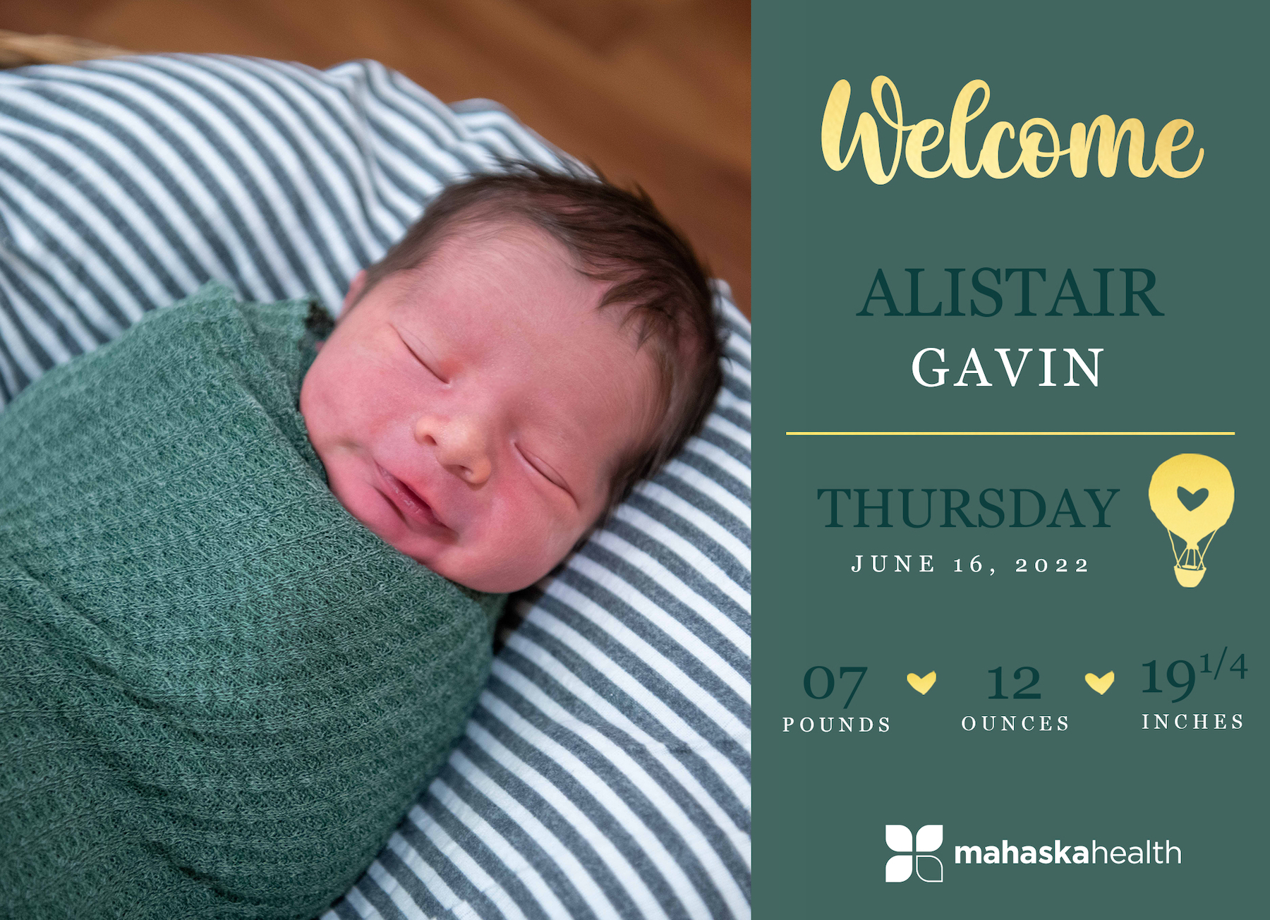 Welcome Alistair Gavin! 6