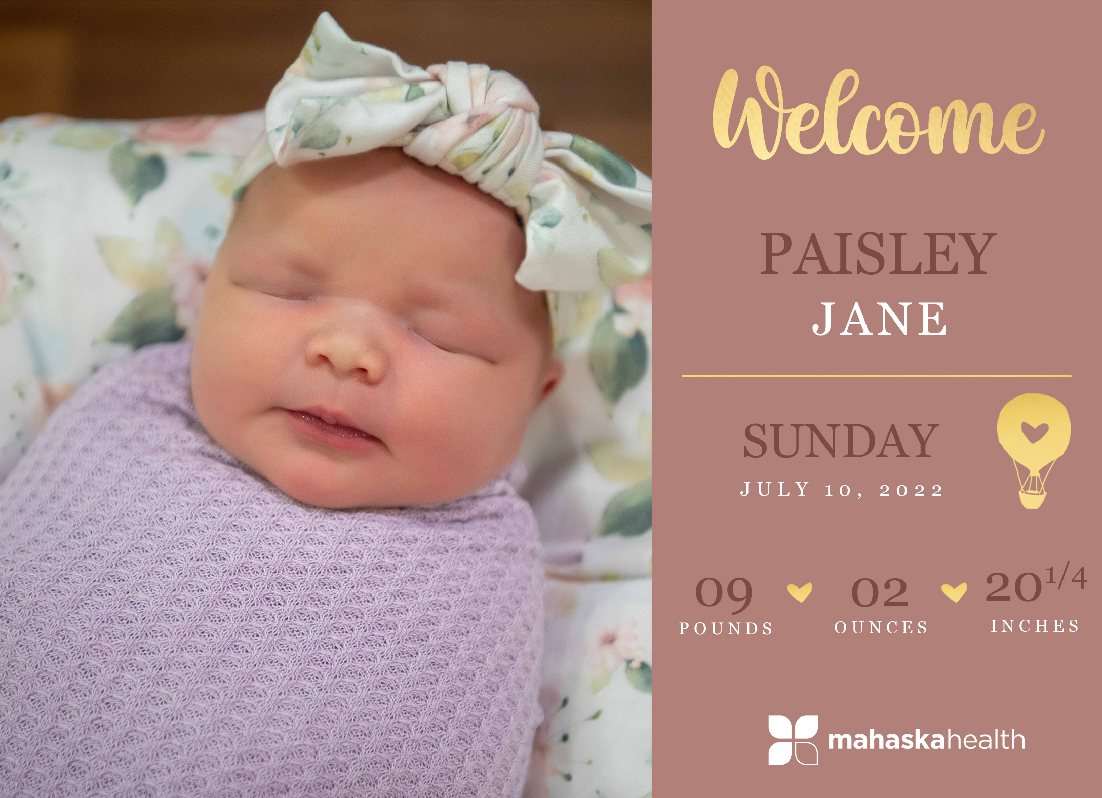 Welcome Paisley Jane! 6