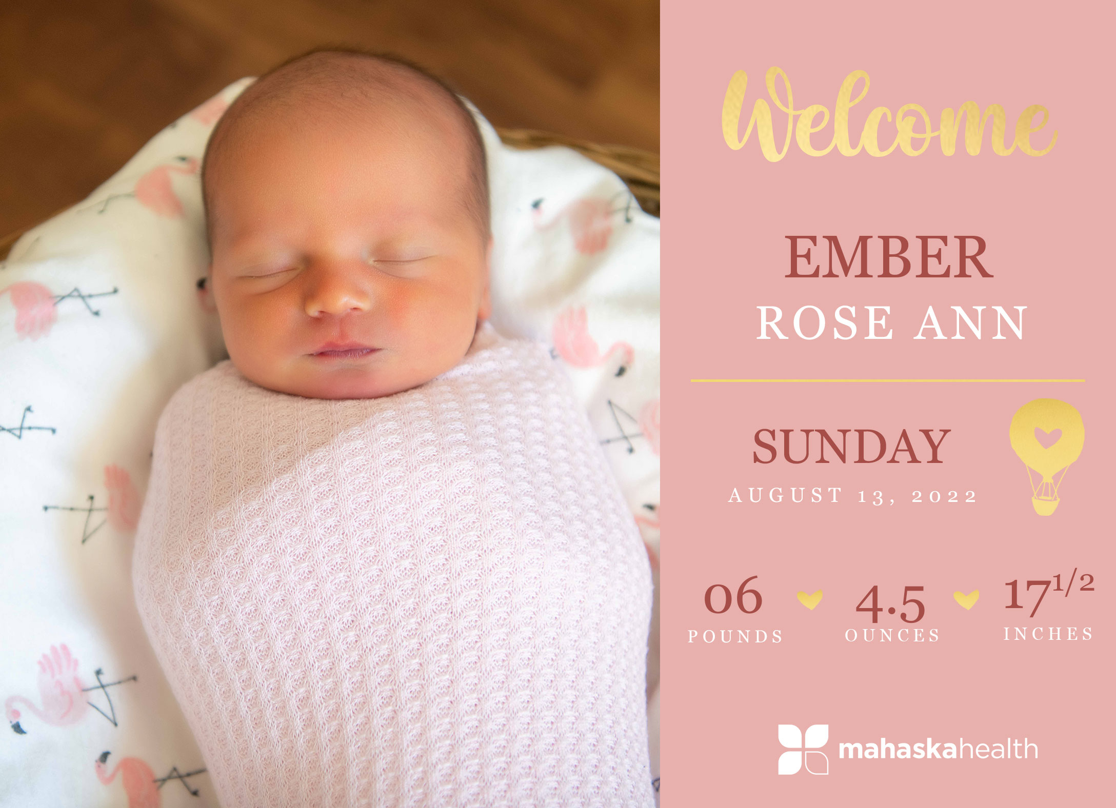 Welcome Ember Rose Ann! 6