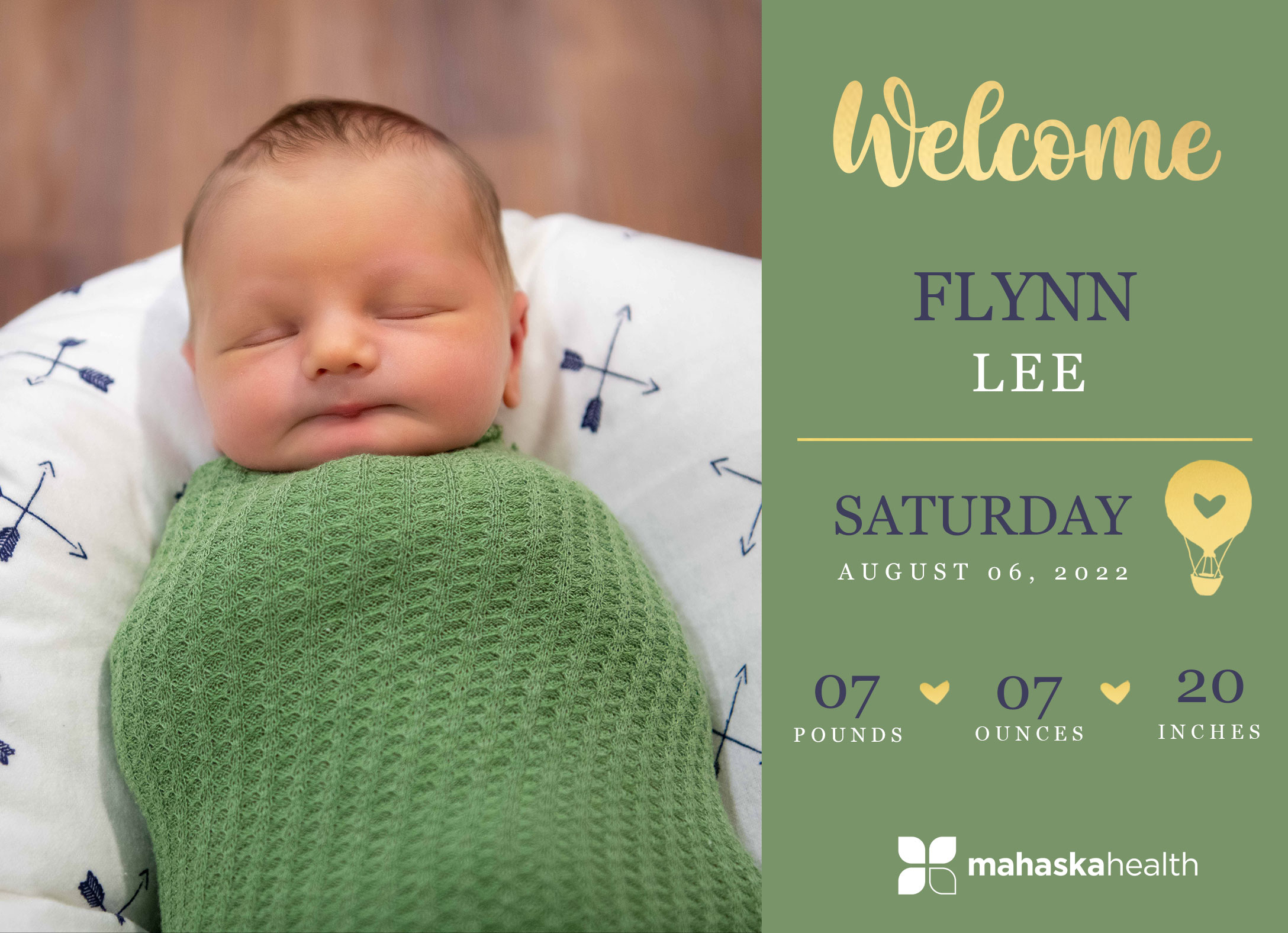 Welcome Flynn Lee! 6