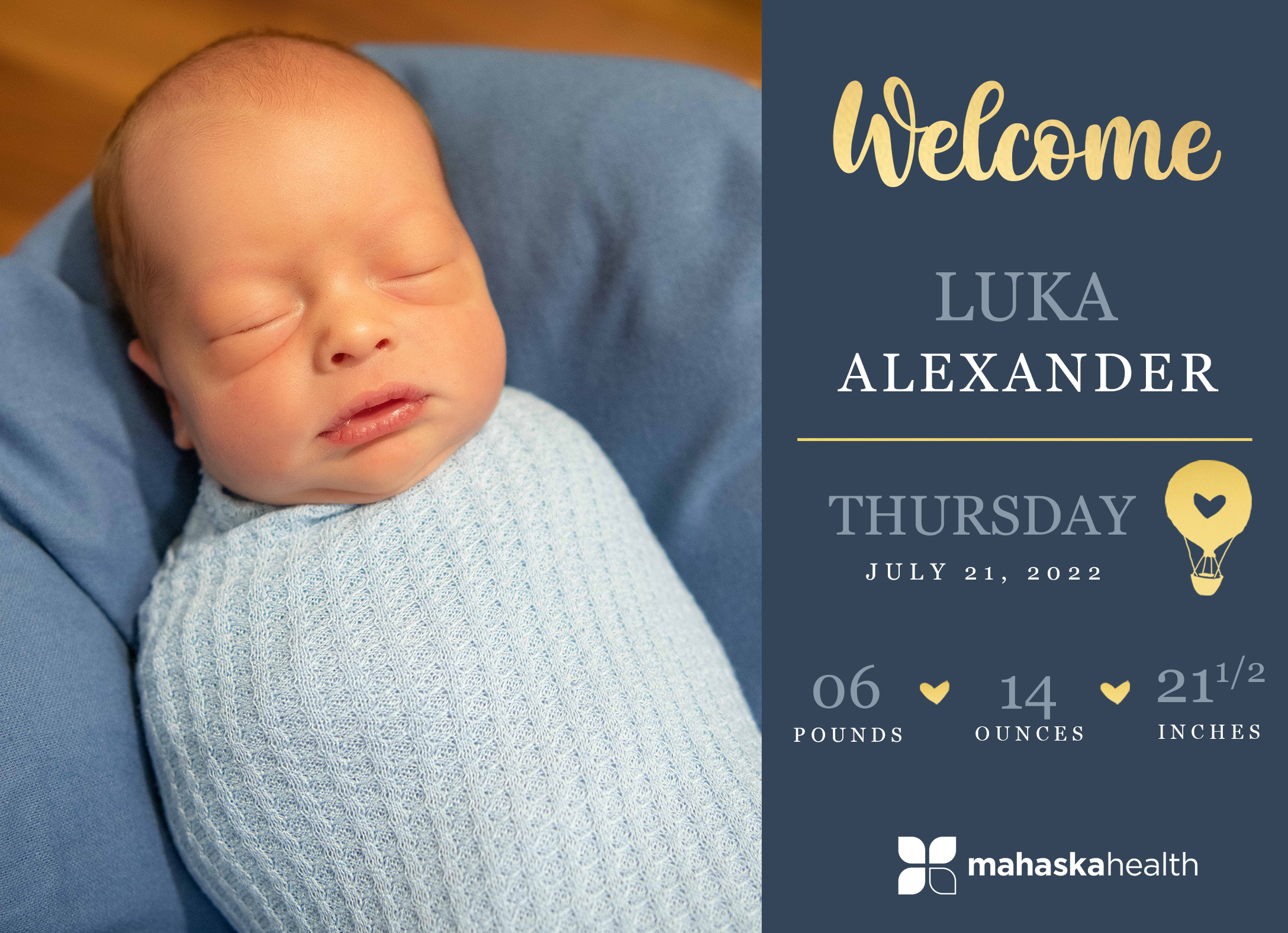 Welcome Luka Alexander! 6