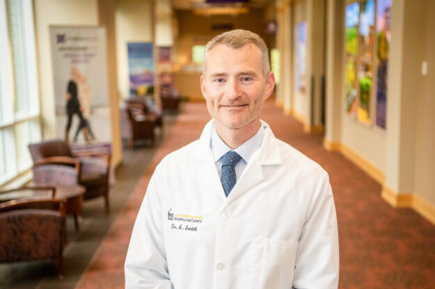 Aaron Smith DO FACOS Mahaksa Health Urology coordination University of Iowa Health Care