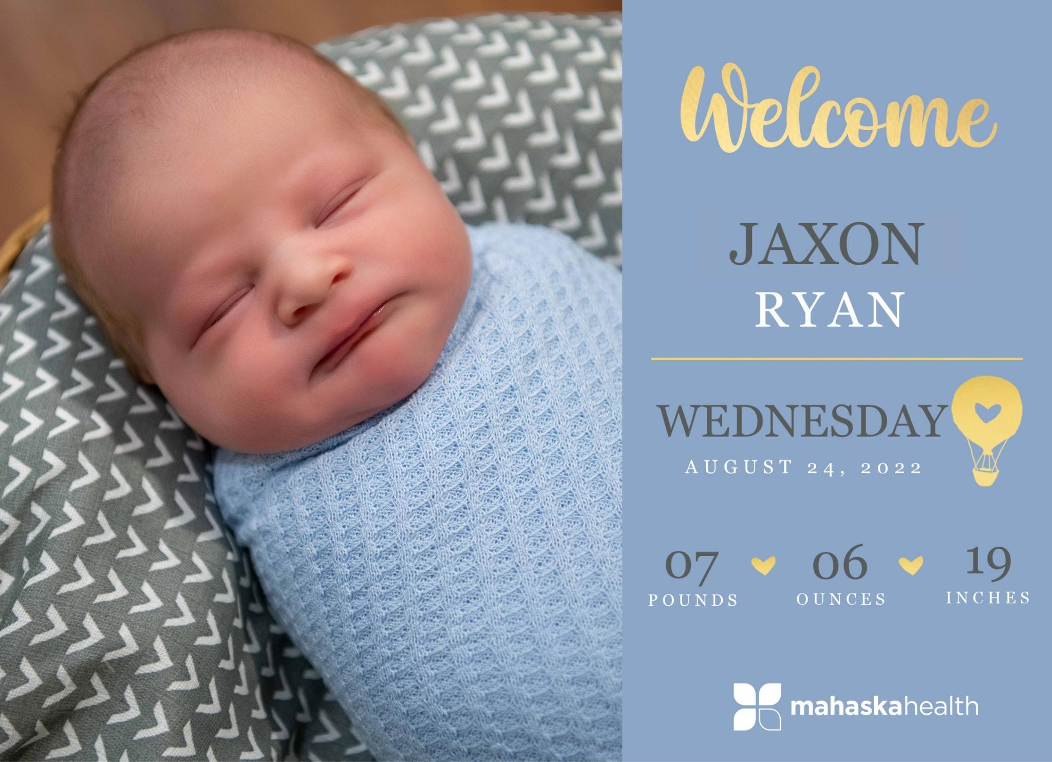 Welcome Jaxon Ryan! 6