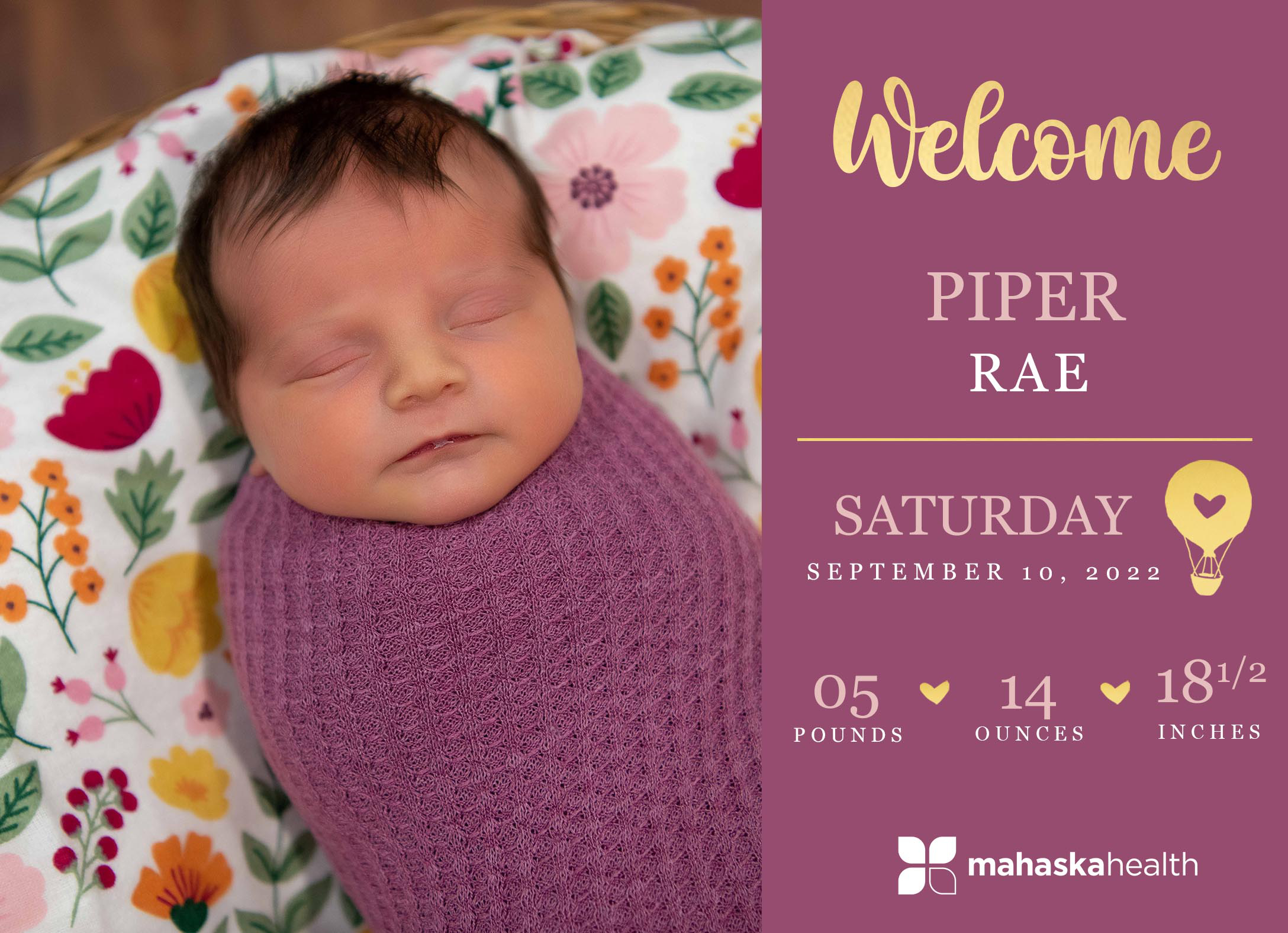 Welcome Piper Rae! 6