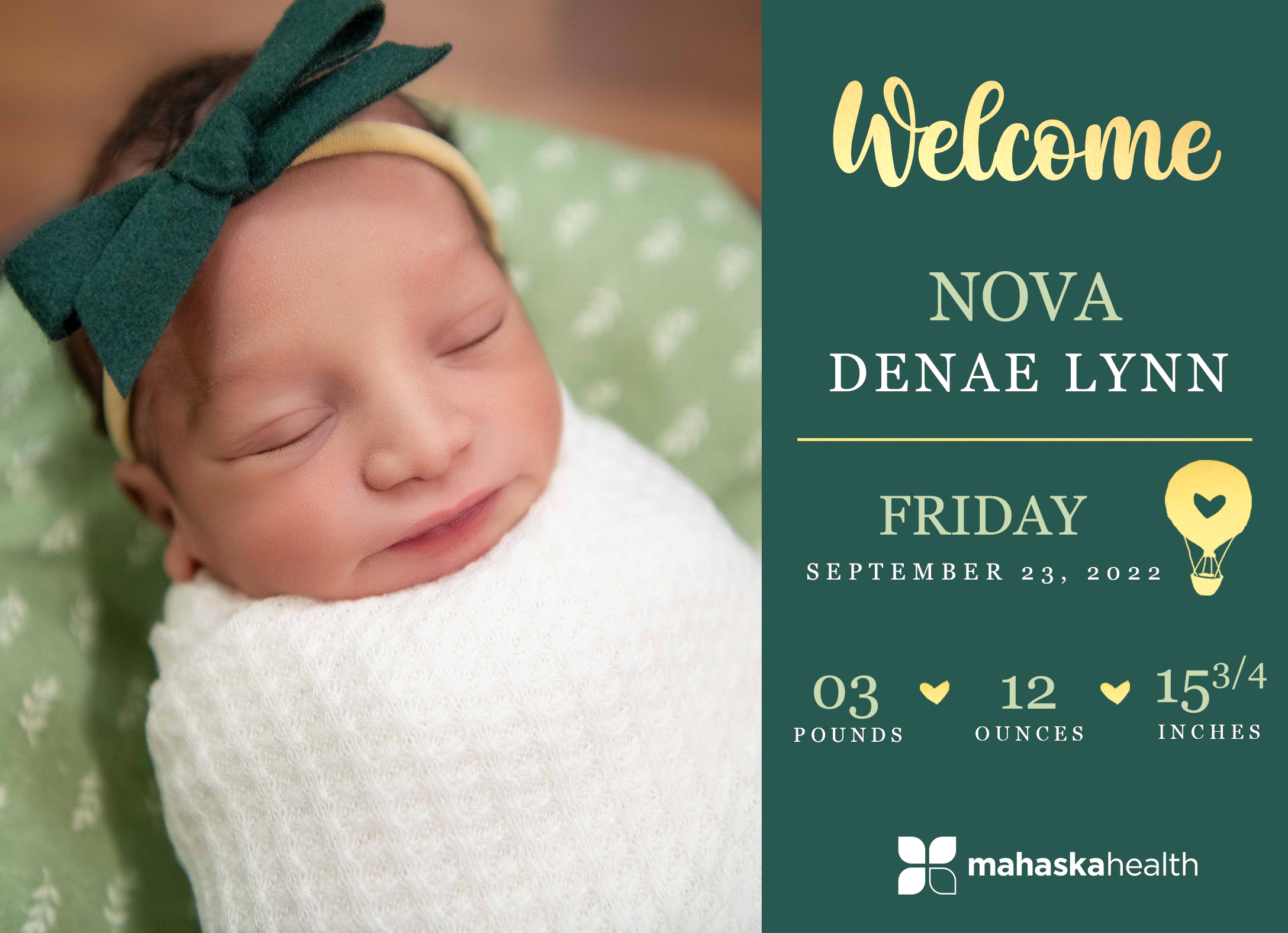 Welcome Nova Denae Lynn! 6