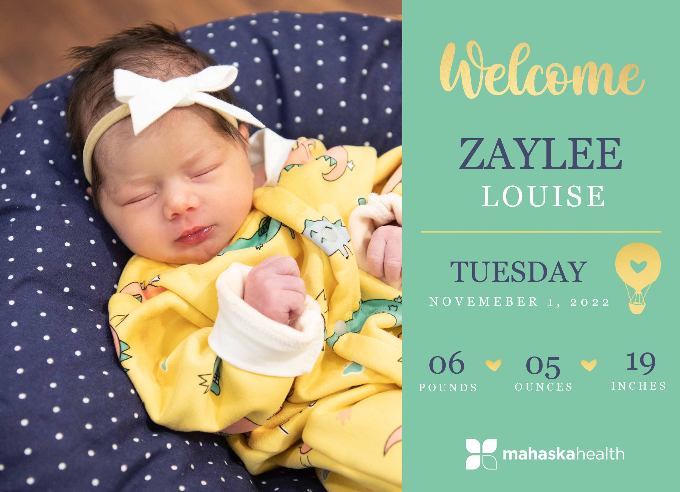 Welcome Zaylee Louise! 6