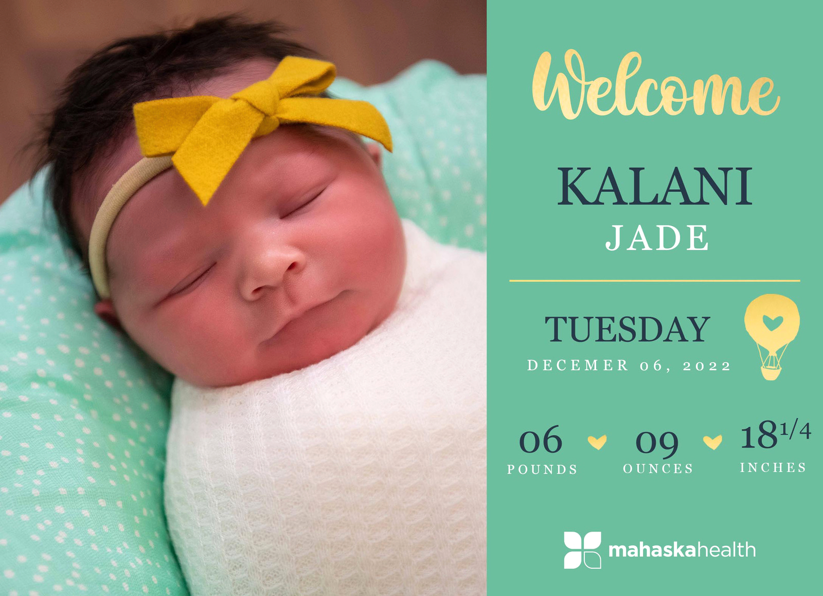 Welcome Kalani Jade! 6