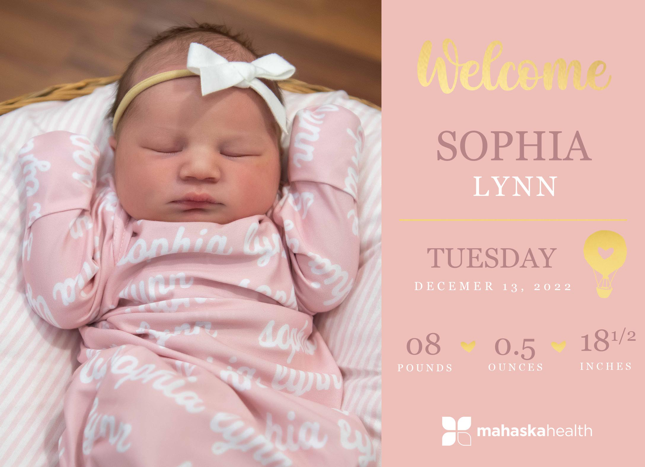 Welcome Sophia Lynn! 6