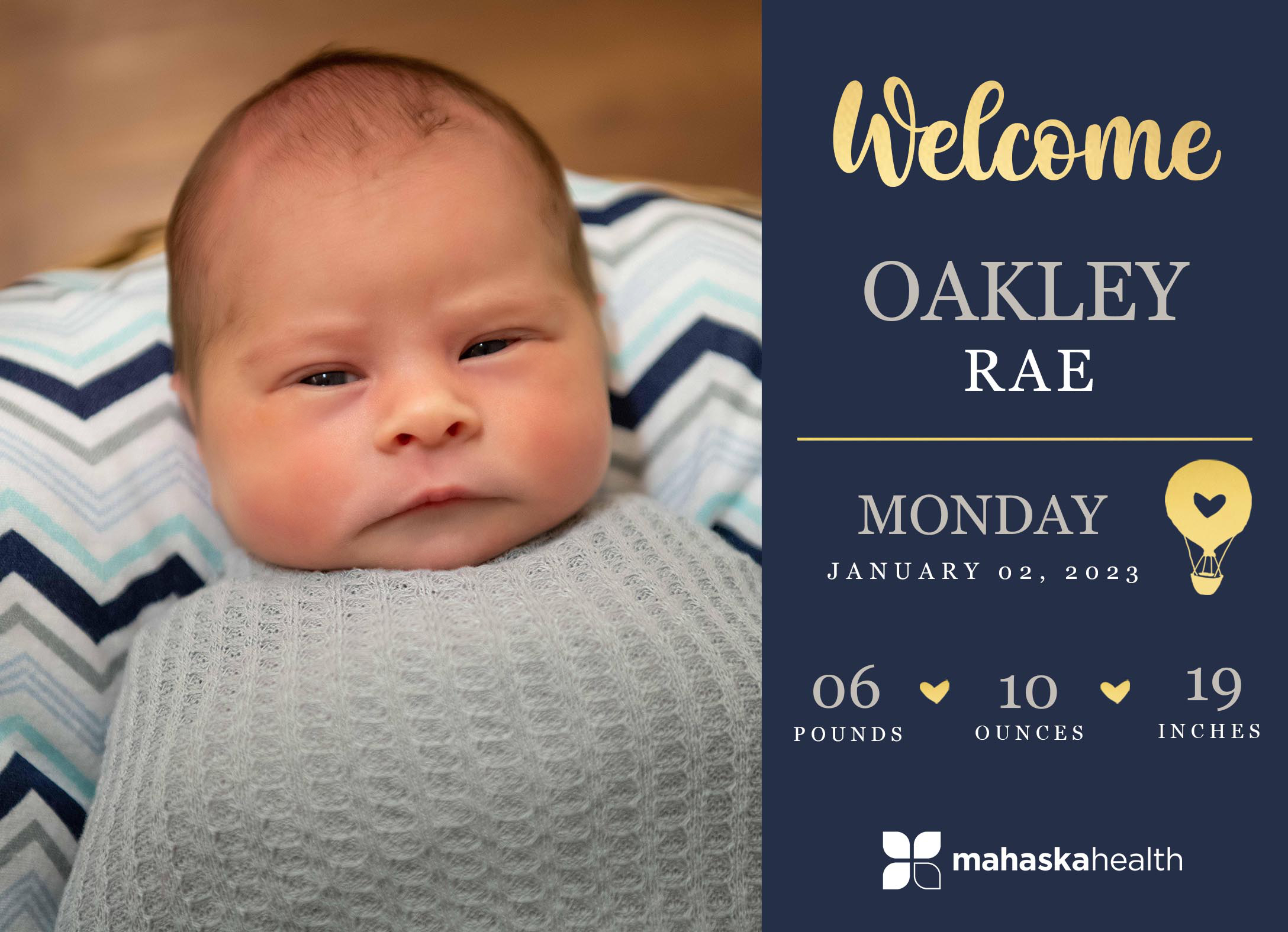 Welcome Oakley Rae! 6