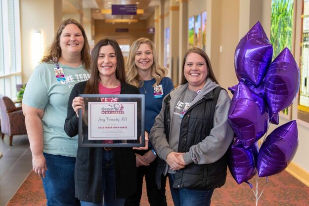 Amy Fernandez Recognized as Great Iowa Nurse 1-30-23