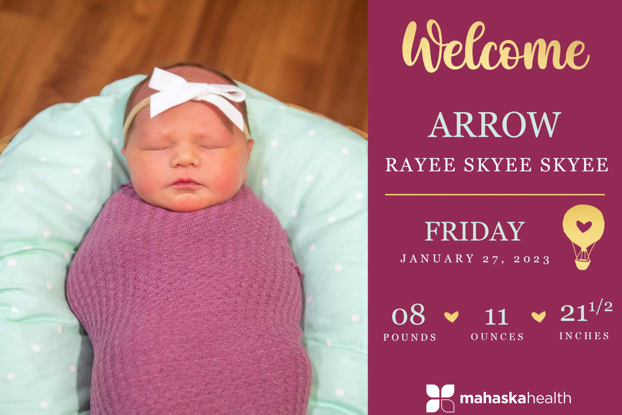 Arrow Rayee Skyee Skyee